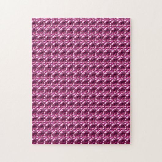 Pink Gemstone Muster Puzzle (Vertikal)