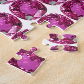 Pink Gemstone Muster Puzzle (Seite)