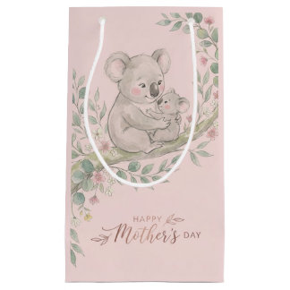 Pink, Gentle Koala Mom and Joey Kleine Geschenktüte