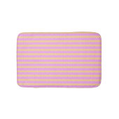 Pink Geometric  Badematte (Vorderseite)