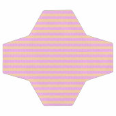 Pink Geometric Fußball (Flach)