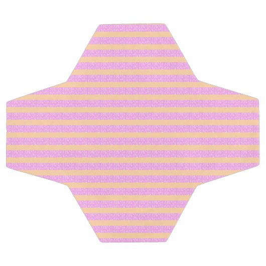 Pink Geometric Fußball (Flach)