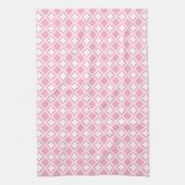 Pink Geometric Küchentuch (Vertikal)