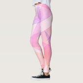 Pink Geometric Leggings (Links)