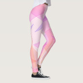 Pink Geometric Leggings (Rechts)