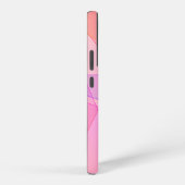 Pink Geometric Samsung Galaxy Hülle (Rechte Seite)