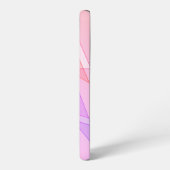 Pink Geometric Samsung Galaxy Hülle (Linke Seite)