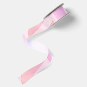 Pink Geometric Satinband (Rückseite)