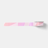 Pink Geometric Satinband (Vorderseite)