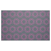 Pink Geometric Star Petals Stoff (Fat Quarter (45,7 x 55,9 cm))