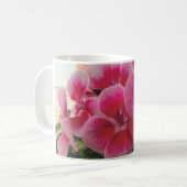 PINK GERANIUM Tasse (Vorderseite Links)