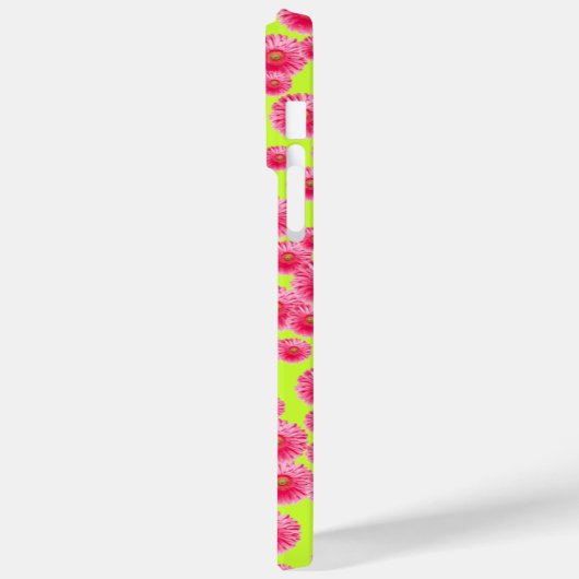 Pink Gerber Daisies Case-Mate iPhone Hülle (Rückseite / Links)