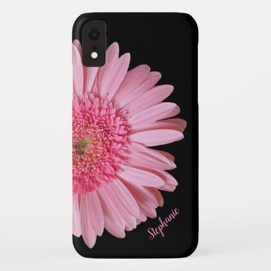 Pink Gerber Daisy Bloom iPhone XR Fall Case-Mate iPhone Hülle (Rückseite)