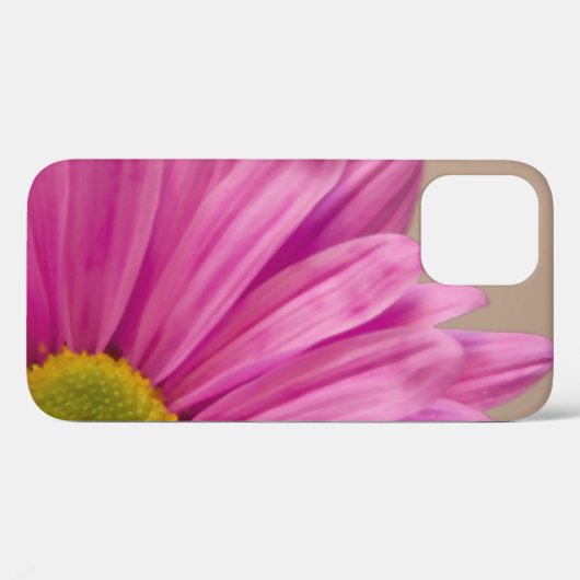 Pink Gerber Daisy Case-Mate iPhone Hülle (Rückseite (Horizontal))
