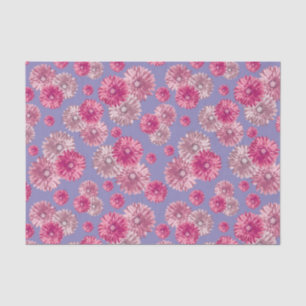 Pink Gerbera Daisies Blumengeschenksack Füller Seidenpapier