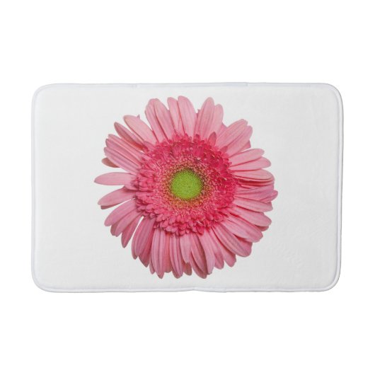 Pink Gerbera Daisy Badematte (Vorderseite)