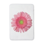 Pink Gerbera Daisy Badematte (Vorderseite Vertikal)