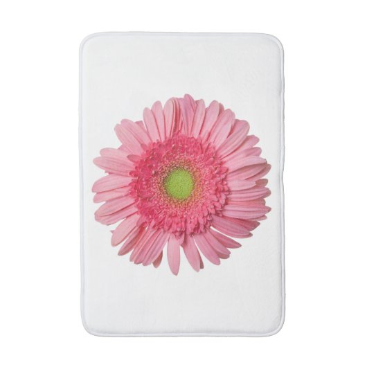 Pink Gerbera Daisy Badematte (Vorderseite Vertikal)