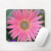 Pink Gerbera Daisy Blume Mousepad (Mit Mouse)