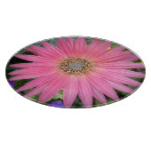 Pink Gerbera Daisy Cutting Board Schneidebrett (Ecke)