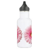 Pink Gerbera Daisy Edelstahlflasche (Rechts)