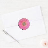 Pink Gerbera Daisy Envelope Stickers (Umschlag)