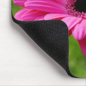 Pink Gerbera Daisy Mousepad (Ecke)