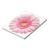 Pink Gerbera Daisy Notizblock (Rotiert)
