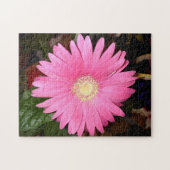 Pink Gerbera Daisy Puzzle (Horizontal)