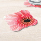 Pink Gerbera Daisy Untersetzer (angewinkelt)