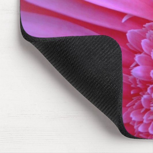 Pink Gerbera Mousepad (Ecke)