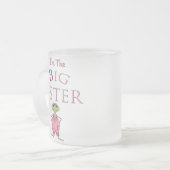 Pink Gesamtfrosch Big Sister Mattglastasse (Vorderseite Links)