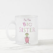 Pink Gesamtfrosch Big Sister Mattglastasse (Links)