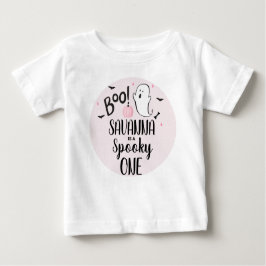 Pink Ghost Halloween Party Baby T-shirt