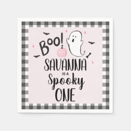 Pink Ghost Halloween Party-Party-Papier Serviette