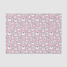 Pink Ghost Halloween Seidenpapier