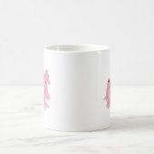 Pink Ghost Halloween Tasse (Mittel)