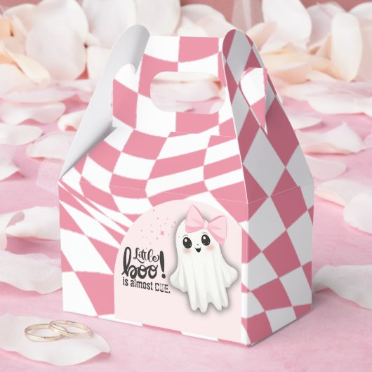 Pink Ghost Little Boo ist fast die richtige Baby D Geschenkschachtel (Hochzeit)