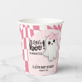 Pink Ghost Little Boo ist fast die richtige Baby D Pappbecher (Vorderseite)