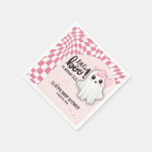 Pink Ghost Little Boo ist fast die richtige Baby D Serviette (Ecke)