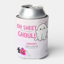 Pink Ghoul Halloween Girl Baby Dusche Dosenkühler