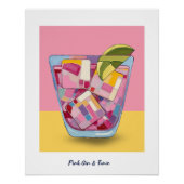 PINK GIN & TONIC 2 POSTER (Vorderseite)