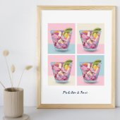 PINK GIN & TONIC 7 POSTER