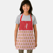 Pink Gingerbrot Trio Schürze, Kleine Schürze (Insitu)