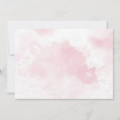 Pink Gingerbrot Weihnachtsdusche Foto Einladung (Rückseite)