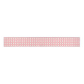 Pink Gingham 3" Schönheit Ripsband (Vorderseite)
