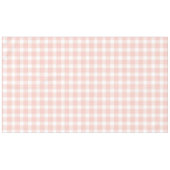 Pink Gingham Cotton Tablecloth Tischdecke (Vorderseite (Horizontal))