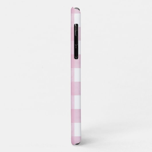 Pink Gingham Decor Case-Mate iPhone Hülle (Hinten/Links)