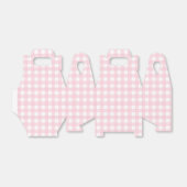 Pink Gingham Geschenkschachtel (Ungefaltet)