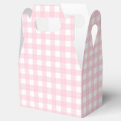 Pink Gingham Geschenkschachtel (Geöffnet)